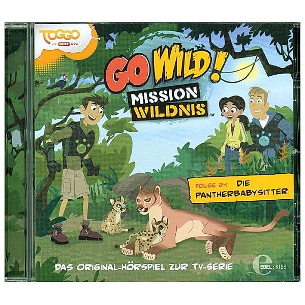 Go Wild! - Mission Wildnis - Pantherbabysitter,1 Audio-CD, Go Wild!-Mission Wildnis