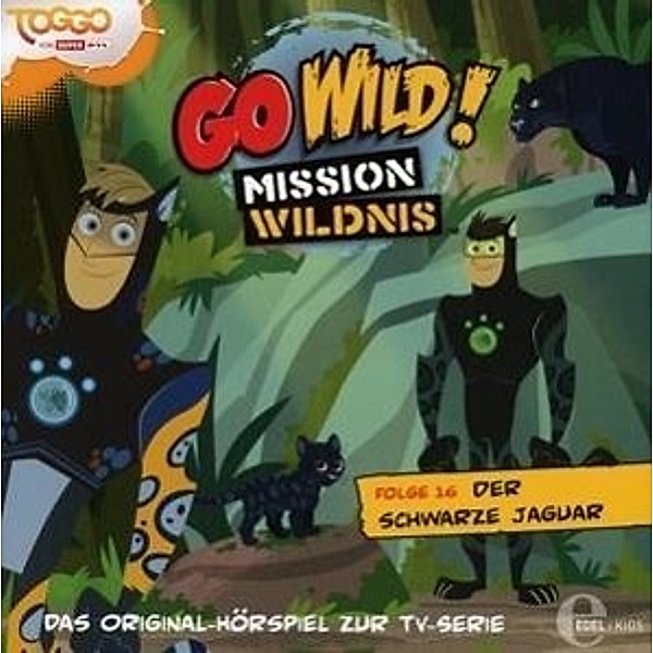 Go Wild! - Mission Wildnis - Schwarze Jaguar, 1 Audio-CD, Go Wild!-Mission Wildnis