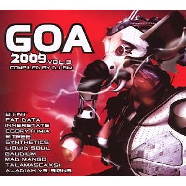 Goa 2009 Vol.3, Diverse Interpreten