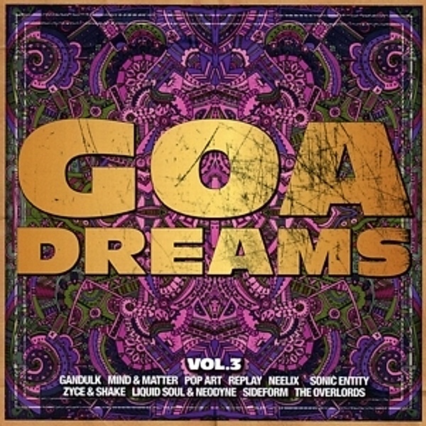 Goa Dreams Vol.3, Diverse Interpreten