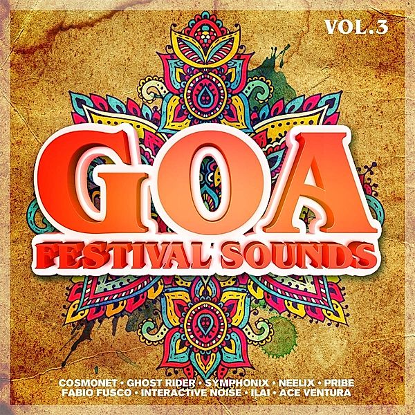 Goa Festival Sounds Vol.3, Diverse Interpreten