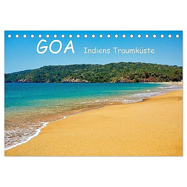 Goa Indiens Traumküste (Tischkalender 2024 DIN A5 quer), CALVENDO Monatskalender, Martin Rauchenwald