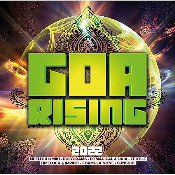 Goa Rising 2022 (Dj-Mix), Diverse Interpreten