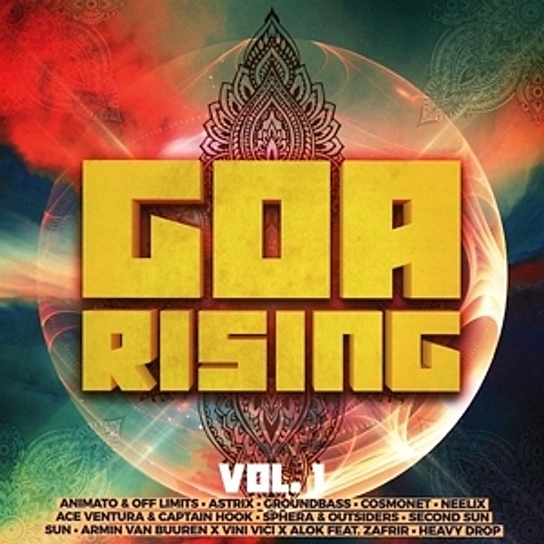 Goa Rising Vol.1, Diverse Interpreten