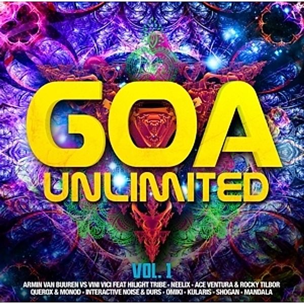 Goa Unlimited Vol.1, Diverse Interpreten