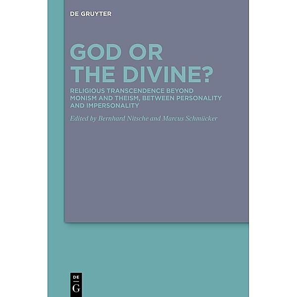 God or the Divine?