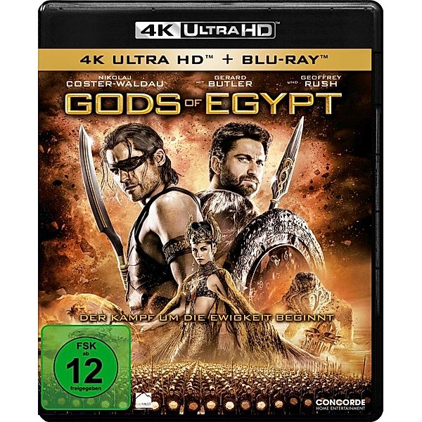 Gods of Egypt, Gerard Butler, Geoffrey Rush