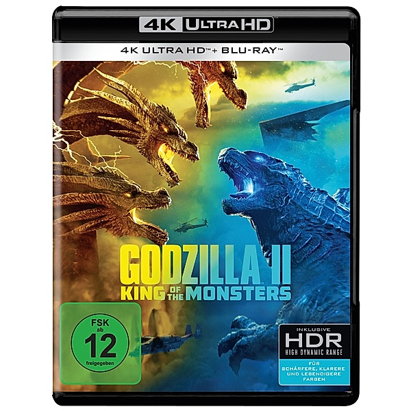 Godzilla II: King of the Monsters (4K Ultra HD), Vera Farmiga Millie Bobby Brown Kyle Chandler