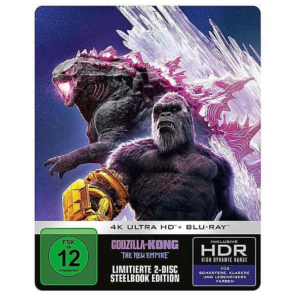 Godzilla x Kong: The New Empire - Limited Steelbook