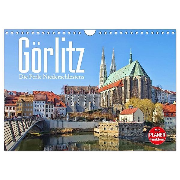 Görlitz - Die Perle Niederschlesiens (Wandkalender 2024 DIN A4 quer), CALVENDO Monatskalender, LianeM