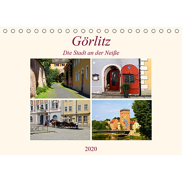 Görlitz - Die Stadt an der Neiße (Tischkalender 2020 DIN A5 quer), Helene Seidl