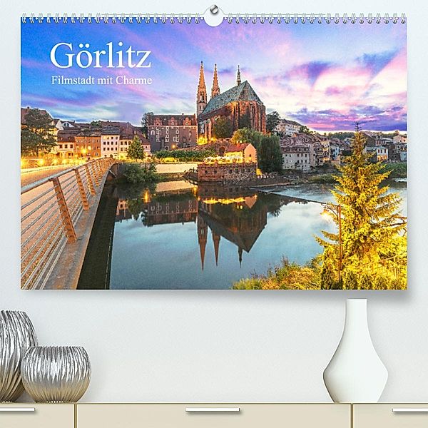 Görlitz - Fimstadt mit Charme (Premium, hochwertiger DIN A2 Wandkalender 2023, Kunstdruck in Hochglanz), Ulrich Männel, studio-fifty-five
