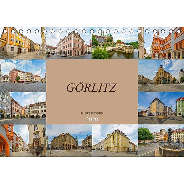 Görlitz Impressionen (Tischkalender 2020 DIN A5 quer), Dirk Meutzner