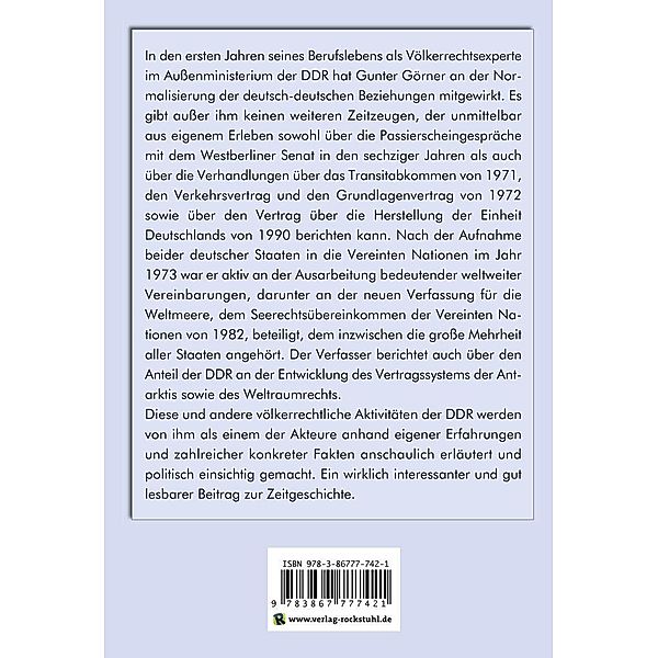 Görner, D: Völkerrecht im Kontext seiner Zeit, Gunter Görner