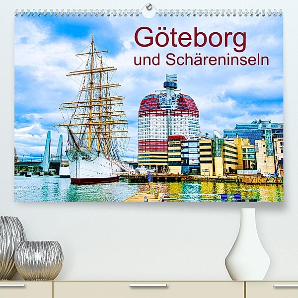 Göteborg und Schäreninseln (Premium, hochwertiger DIN A2 Wandkalender 2023, Kunstdruck in Hochglanz), Solveig Rogalski