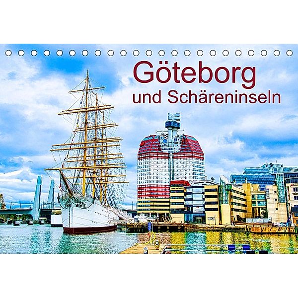 Göteborg und Schäreninseln (Tischkalender 2023 DIN A5 quer), Solveig Rogalski