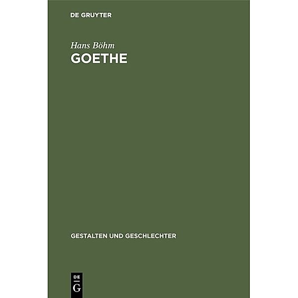 Goethe, Hans Böhm