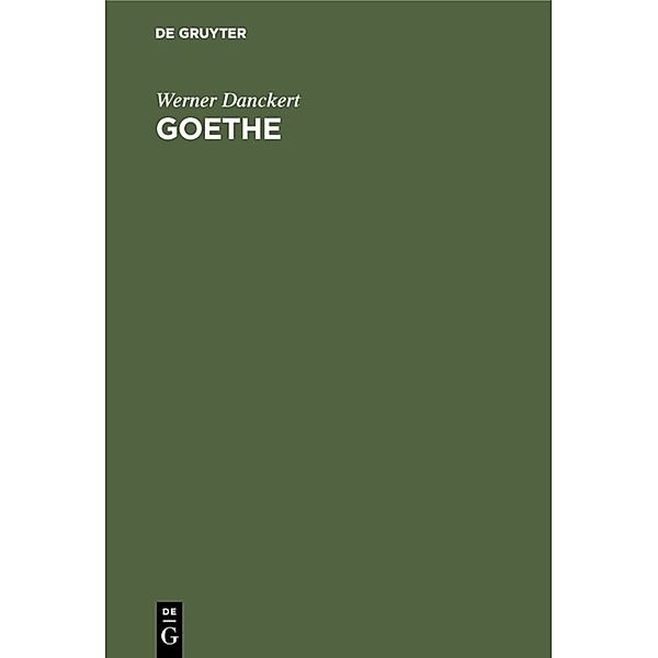 Goethe, Werner Danckert