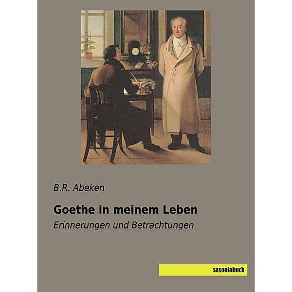 Goethe in meinem Leben, B. R. Abeken