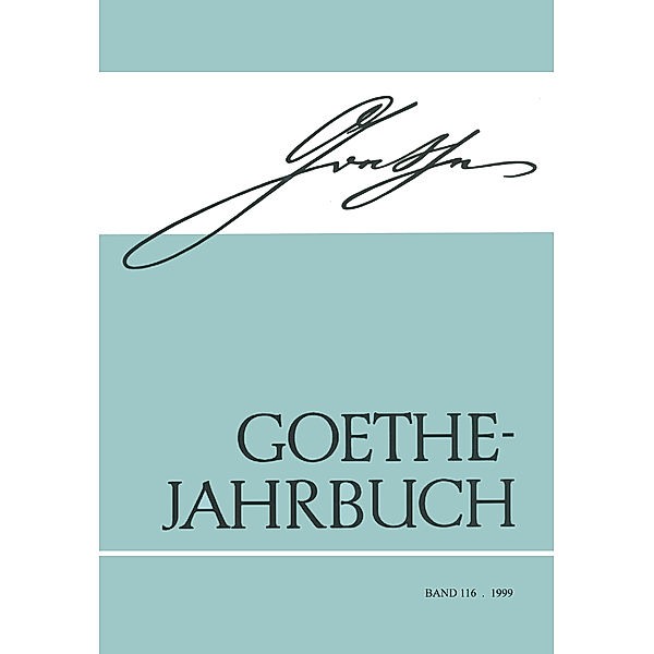 Goethe Jahrbuch, Werner Keller