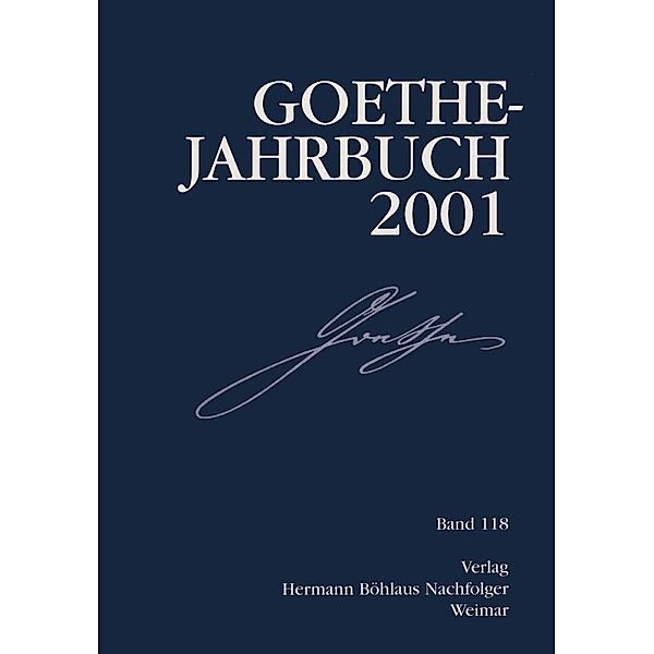 Goethe Jahrbuch