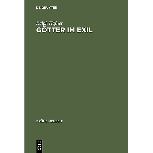 Götter im Exil, Ralph Häfner