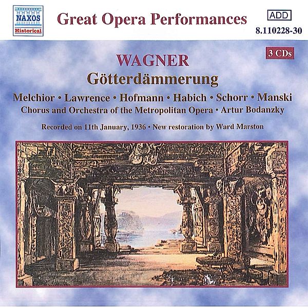 Götterdämmerung, Bodansky, Melchior, Lawrence