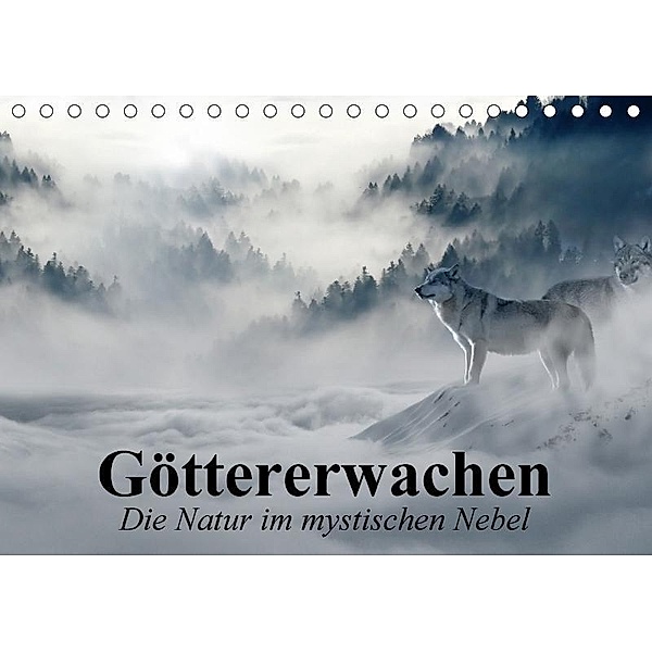 Göttererwachen. Die Natur im mystischen Nebel (Tischkalender 2017 DIN A5 quer), Elisabeth Stanzer