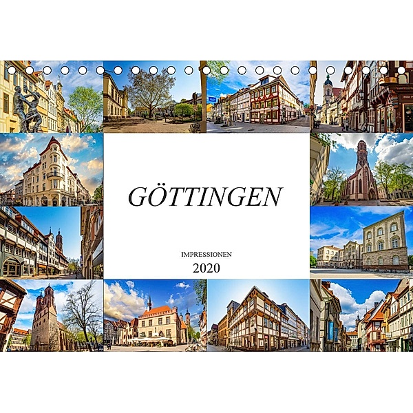 Göttingen Impressionen (Tischkalender 2020 DIN A5 quer), Dirk Meutzner