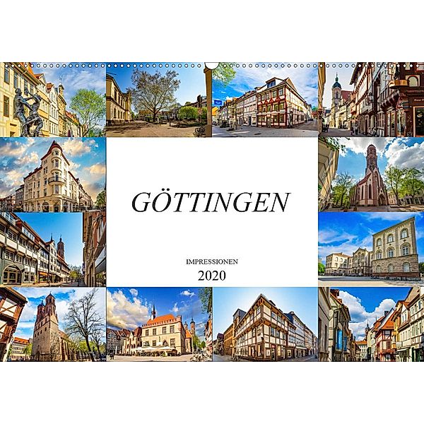 Göttingen Impressionen (Wandkalender 2020 DIN A2 quer), Dirk Meutzner