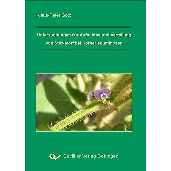 Götz, K: Untersuchungen zur Aufnahme und Verteilung, Klaus-Peter Götz