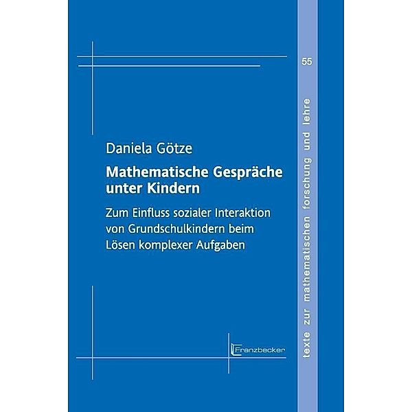 Götze, D: Mathematische Gespräche unter Kindern, Daniela Götze