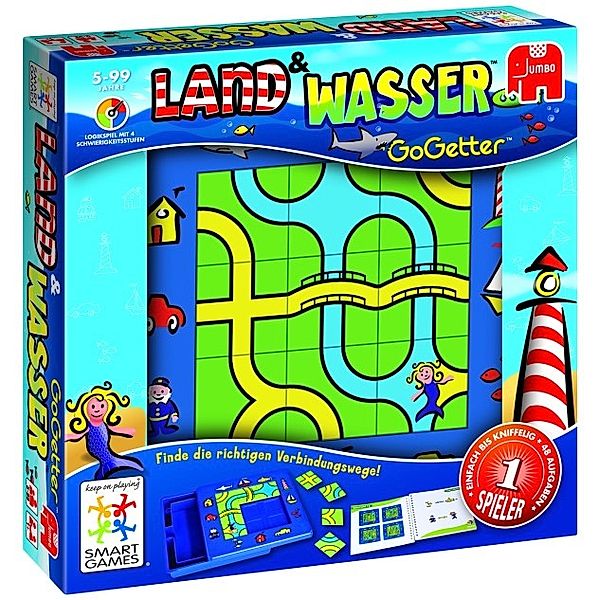 GoGetter (Kinderspiel), Land & Wasser