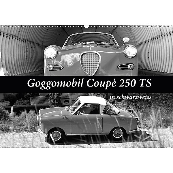 Goggomobil Coupè 250 TS in schwarzweiss (Wandkalender 2018 DIN A2 quer), Ingo Laue