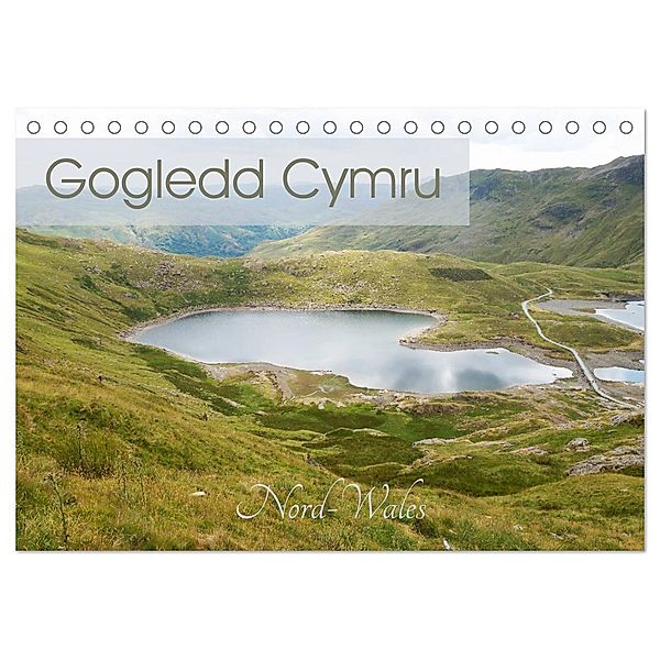 Gogledd Cymru - Nord-Wales (Tischkalender 2024 DIN A5 quer), CALVENDO Monatskalender, Flori0