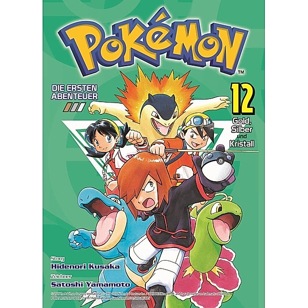 Gold, Silber und Kristall / Pokémon - Die ersten Abenteuer Bd.12, Hidenori Kusaka, Satoshi Yamamoto