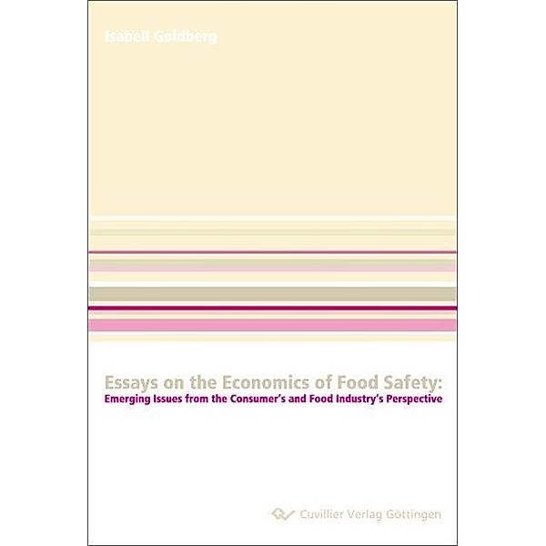 Goldberg, I: Essays on the Economics of Food Safety: Emergin, Isabell Goldberg