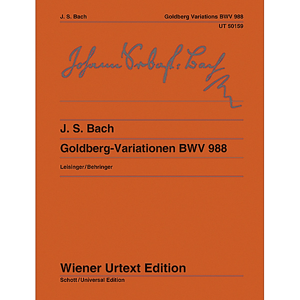Goldberg-Variationen (Klavierübung IV), Johann Sebastian Bach