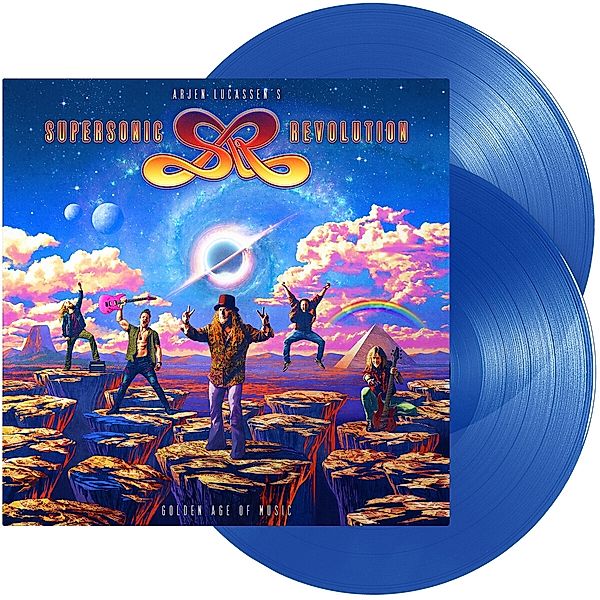 Golden Age Of Music (Limited 2LP Transparent Blue) (Vinyl), Arjen Lucassen'S Supersonic Revolution