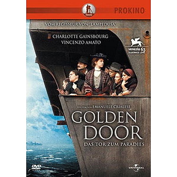 Golden Door, DVD, Vincenzo Amato Charlotte Gainsbourg