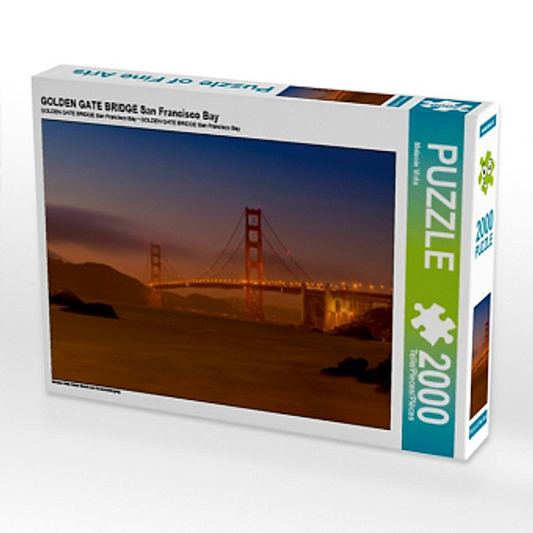 GOLDEN GATE BRIDGE San Francisco Bay (Puzzle), Melanie Viola