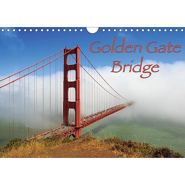 Golden Gate Bridge (Wandkalender 2020 DIN A4 quer), Dominik Wigger