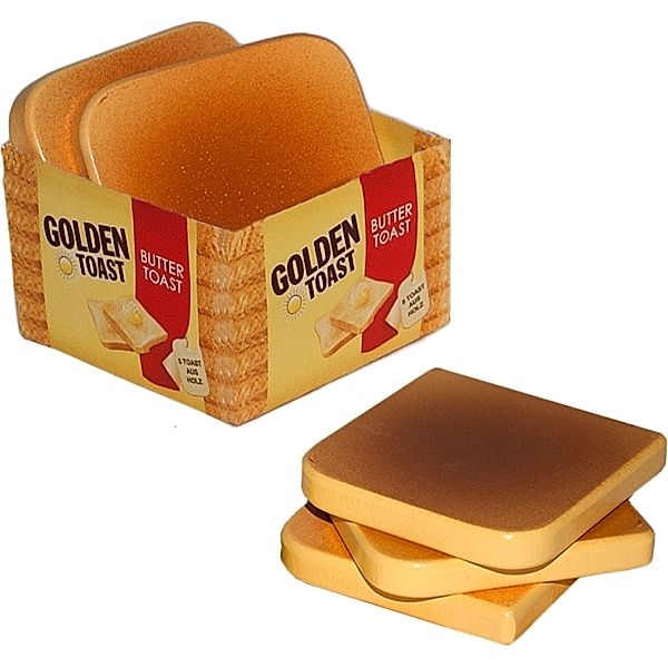 Tanner Golden Toast Scheiben aus Holz