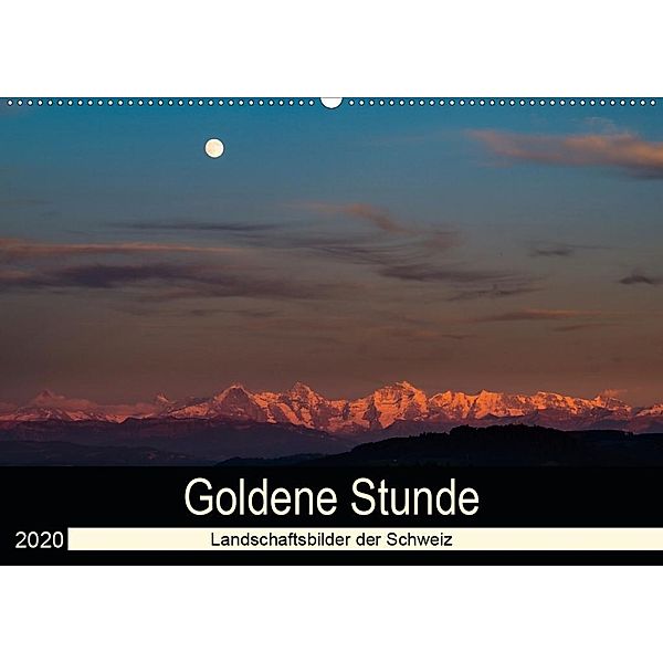 Goldene Stunde - Landschaftsbilder der Schweiz (Wandkalender 2020 DIN A2 quer), Thomas Wahli