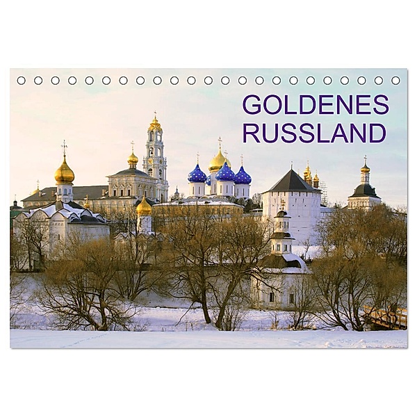 Goldenes Russland (Tischkalender 2024 DIN A5 quer), CALVENDO Monatskalender, Sergej Henze