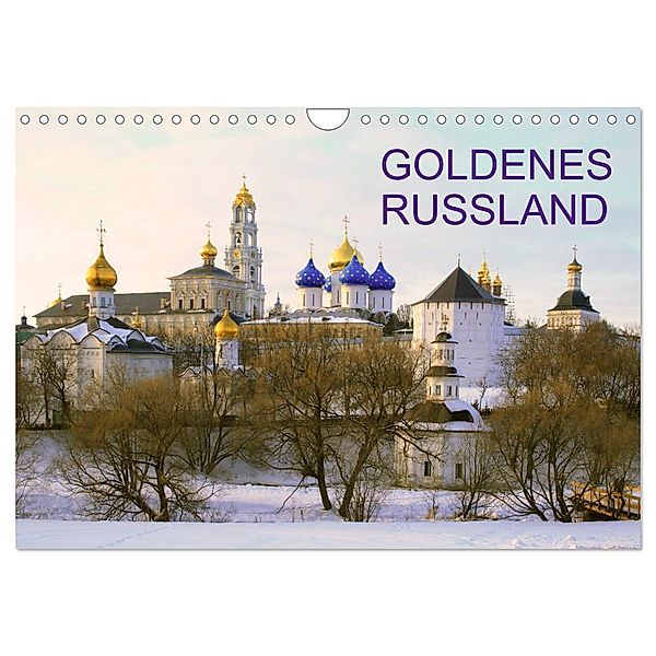 Goldenes Russland (Wandkalender 2025 DIN A4 quer), CALVENDO Monatskalender, Calvendo, Sergej Henze