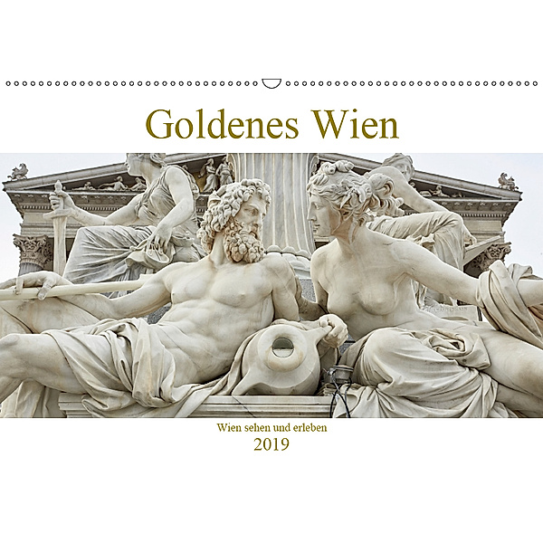 Goldenes Wien (Wandkalender 2019 DIN A2 quer), Andreas Riedmiller