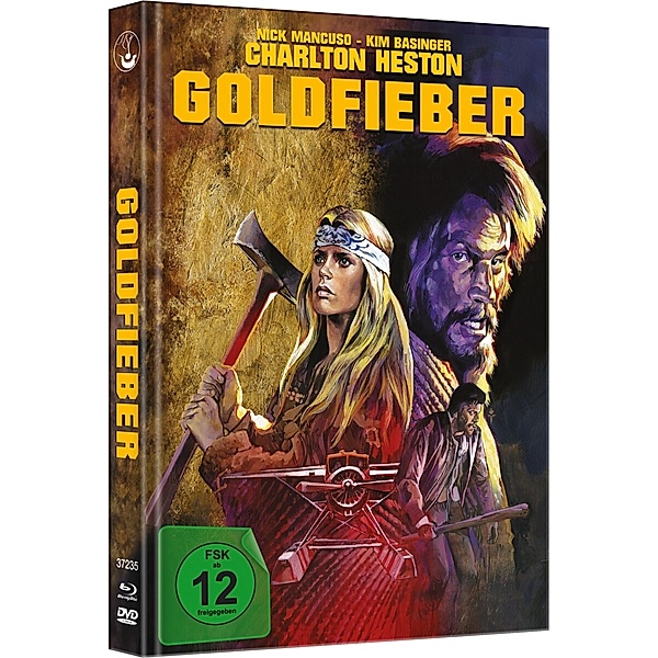 Goldfieber Limited Mediabook, Charlton Heston, Kim Basinger, Nick Mancuso