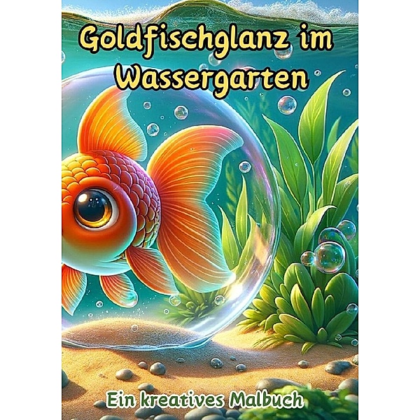Goldfischglanz im Wassergarten, Maxi Pinselzauber