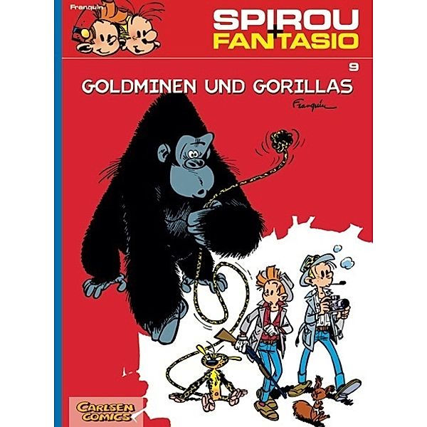 Goldminen und Gorillas / Spirou + Fantasio Bd.9, Andre Franquin